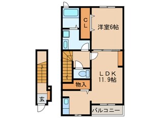 サン フローラＭＰの物件間取画像